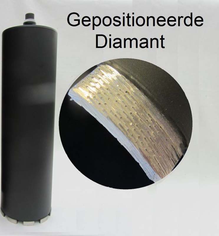 Diamantboor  dunwandig 1/2 inch aansluiting