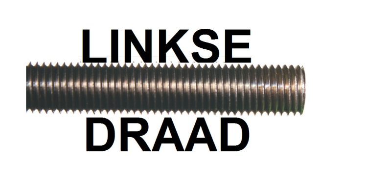 Draadstang LINKSE DRAAD RVS A2
