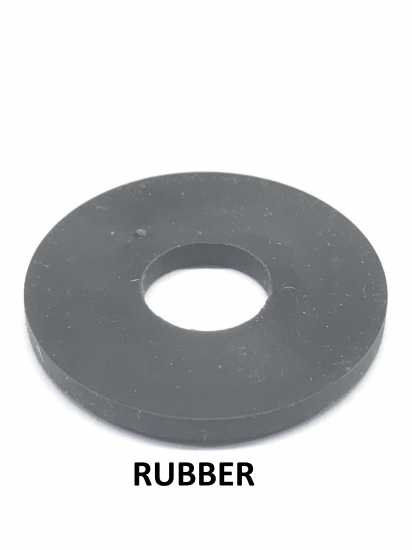Vlakke rubber