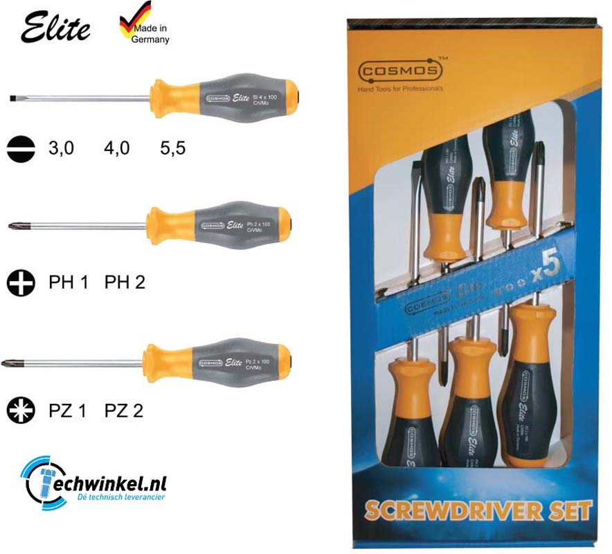 Schroevendraaierset 7-delig